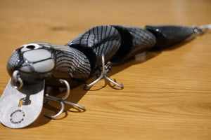 Snake Mudeye Lures - White Mess