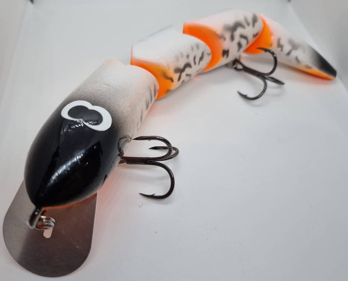 Snake Mudeye Lures - Salt and Pepper